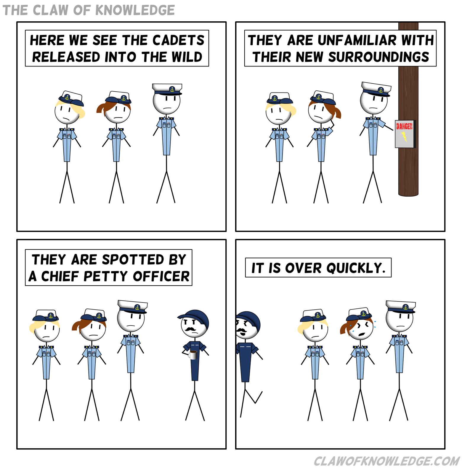 Cadets in the Wild
