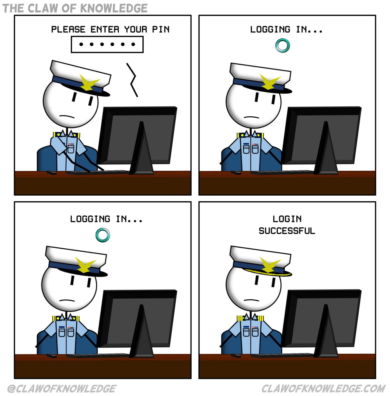 Logging In