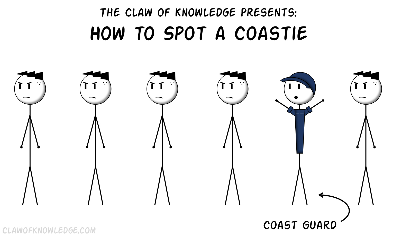 How to Spot a Coastie
