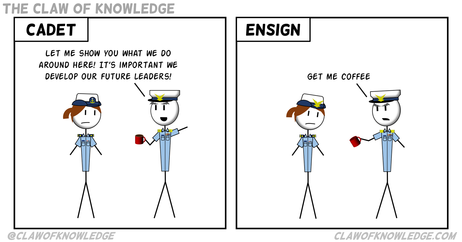 Cadet vs. Ensign