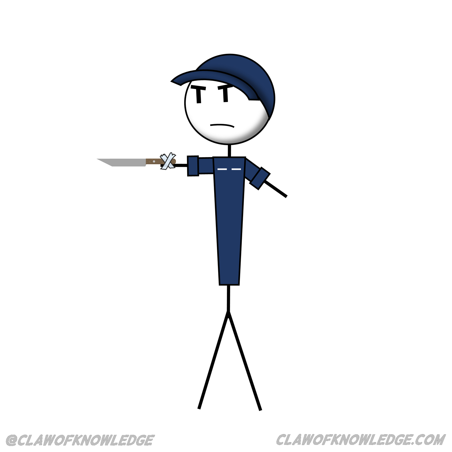KNIFE HAND!