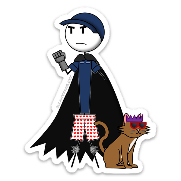 Dungeon Coastie Carl Sticker